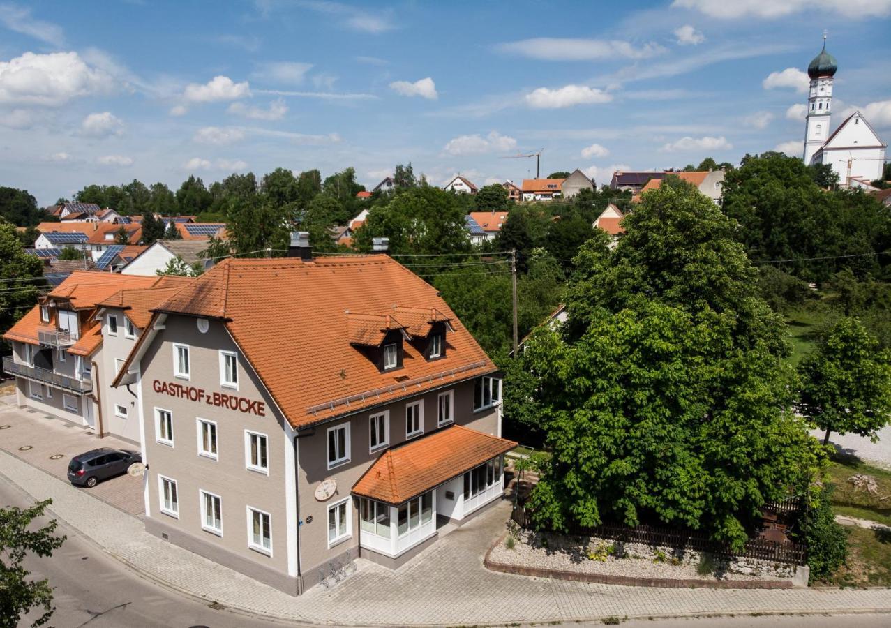Gasthof Zur Bruecke Kaufering Esterno foto